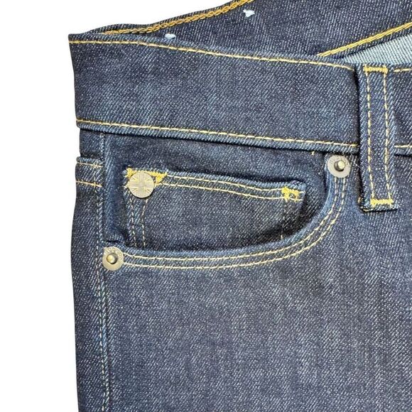 NWOT Hudson Nico Super Skinny Mid Rise Dark Wash Jeans Sz 25 - Picture 4 of 12